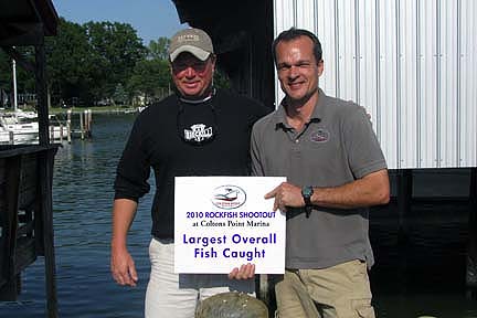 Rockfish Shootout Teen Winner Southern Maryland Coltons Point Marina