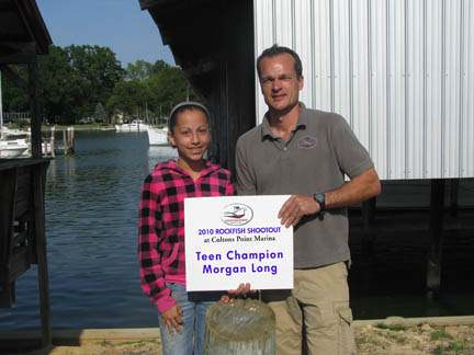 Rockfish Shootout Teen Winner Southern Maryland Coltons Point Marina